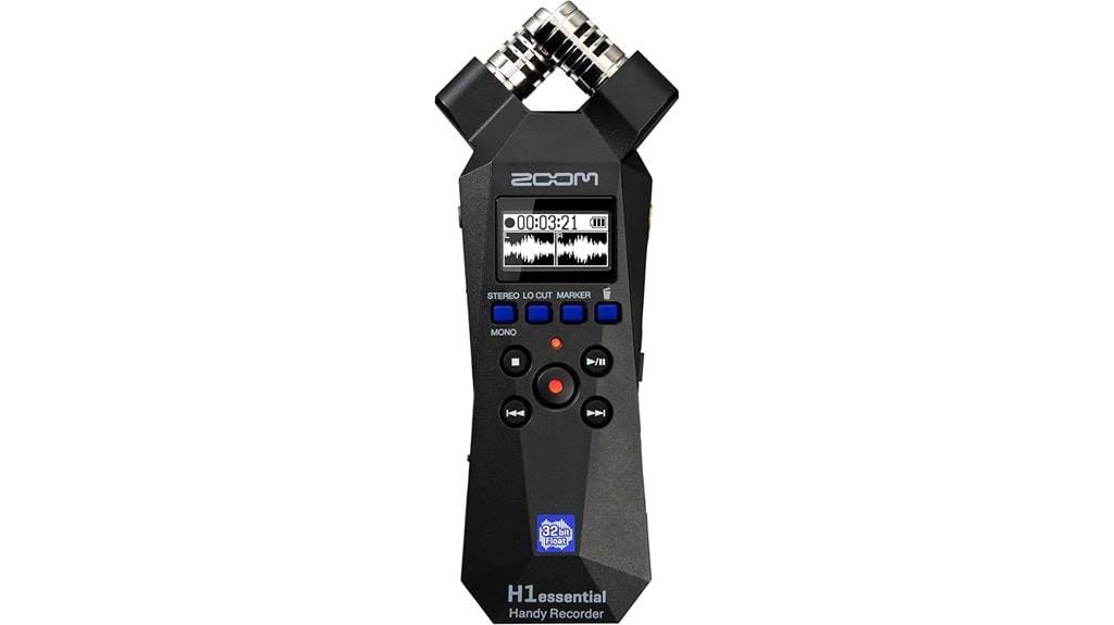 portable stereo audio recorder