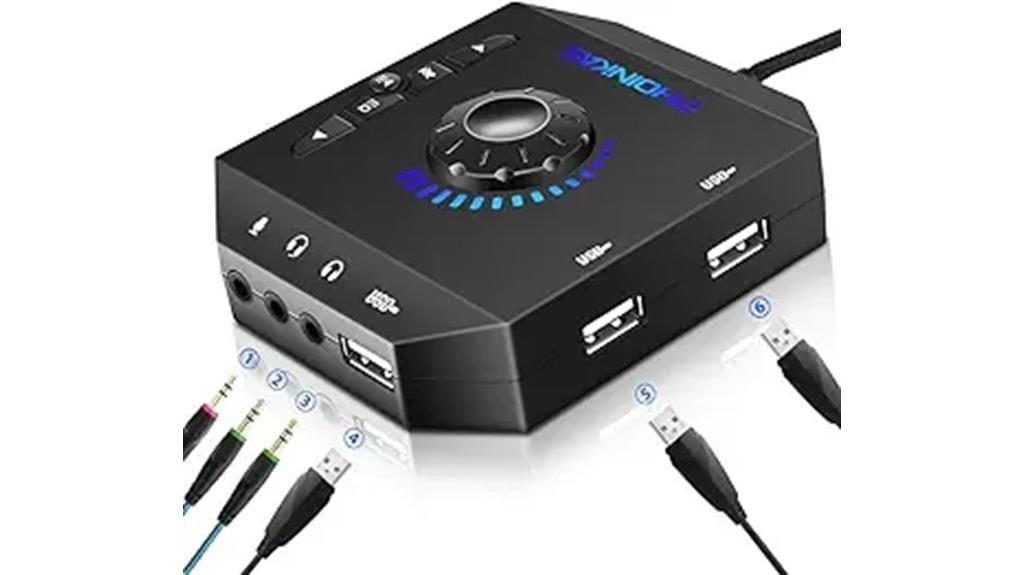 portable usb sound card