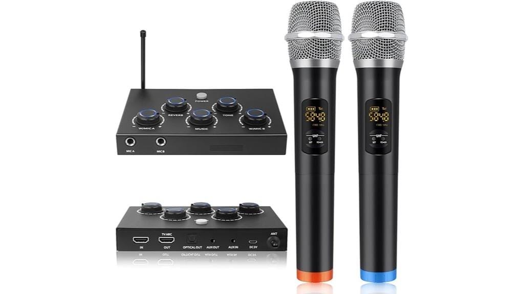 portable wireless karaoke mixer