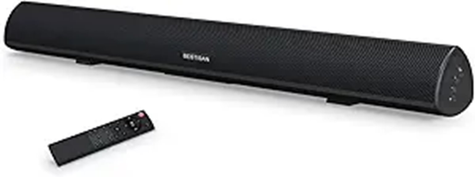 powerful 80 watt soundbar
