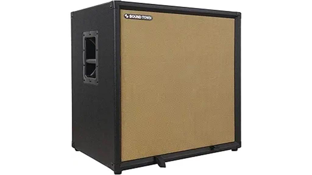 powerful bass cabinet speaker