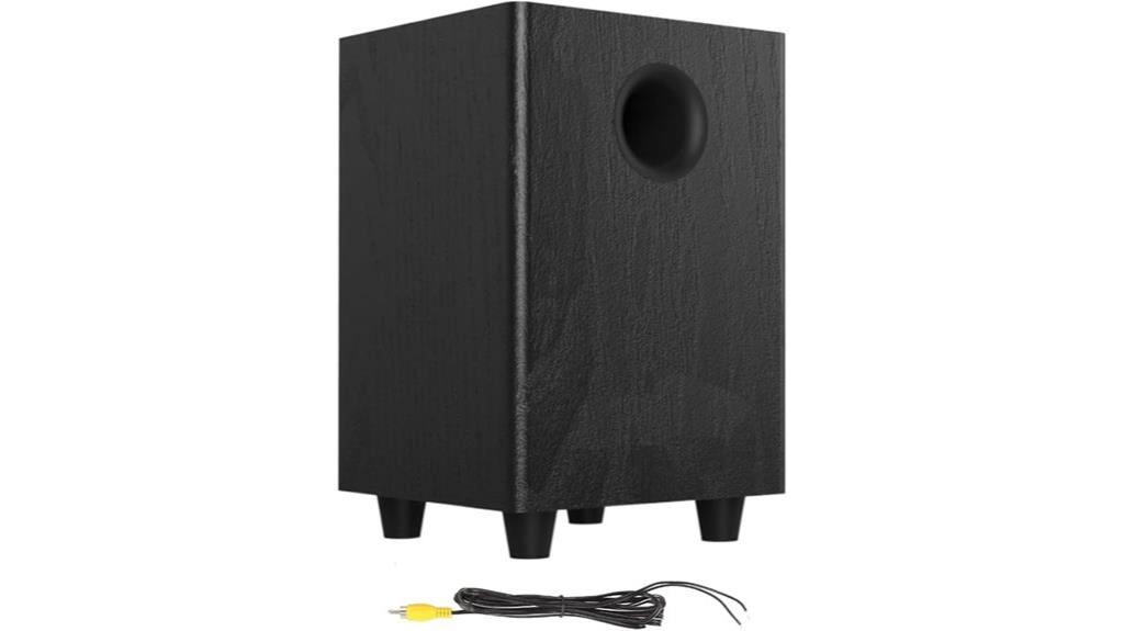 powerful bass subwoofer speaker