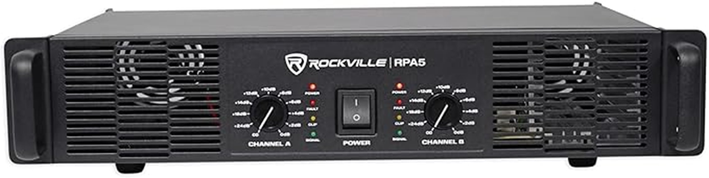 powerful two channel amplifier