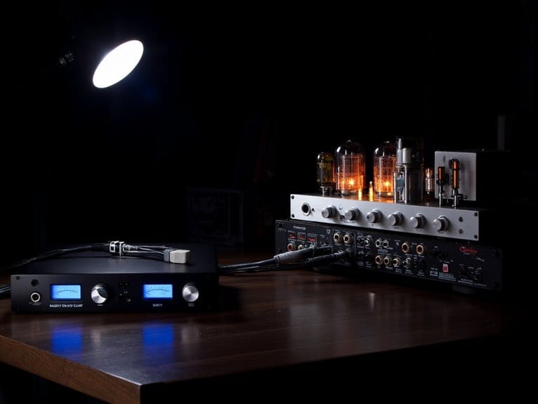 preamps built in or external