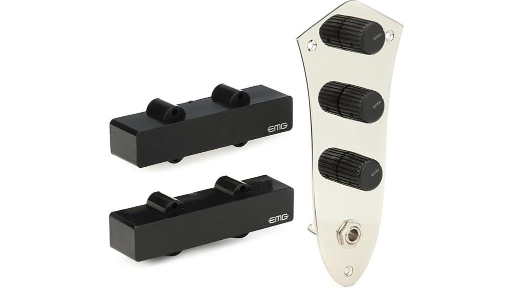 prewired bass guitar pickup