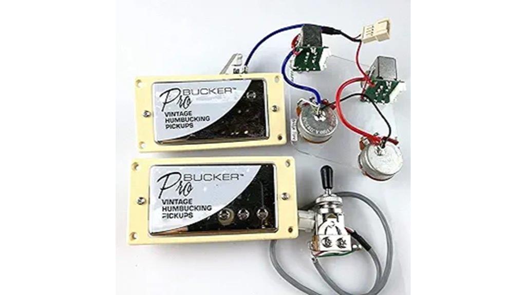 probucker pickup set installed