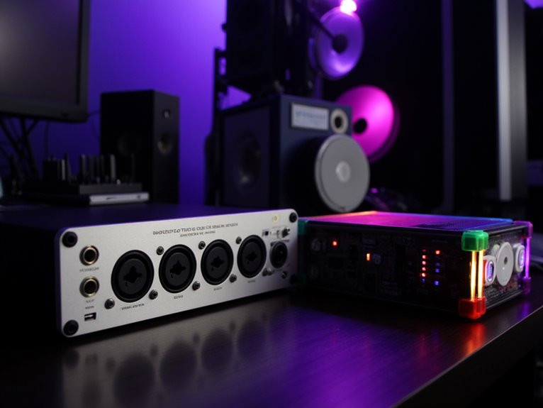 professional audio demands interface