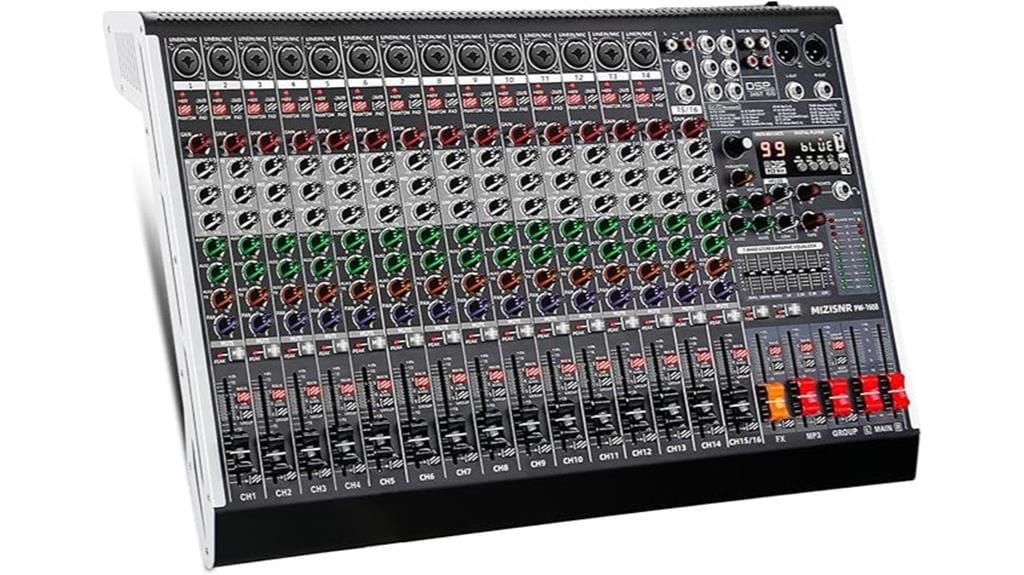 professional audio mixing equipment