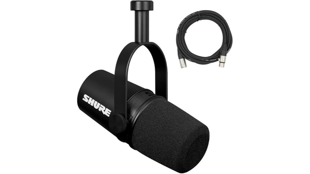 professional podcasting microphone setup
