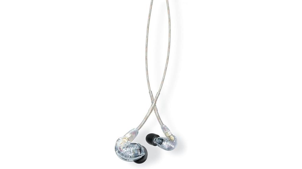 professional sound isolating earbuds