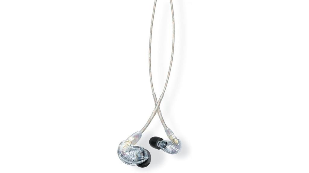 professional sound isolating earbuds