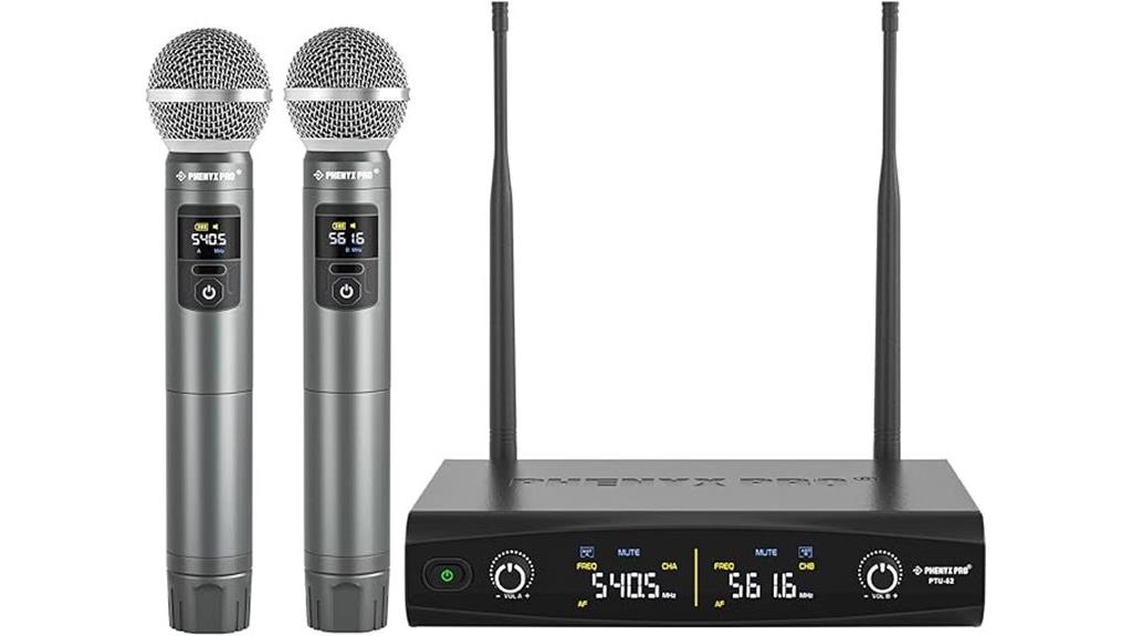 professional wireless microphone system