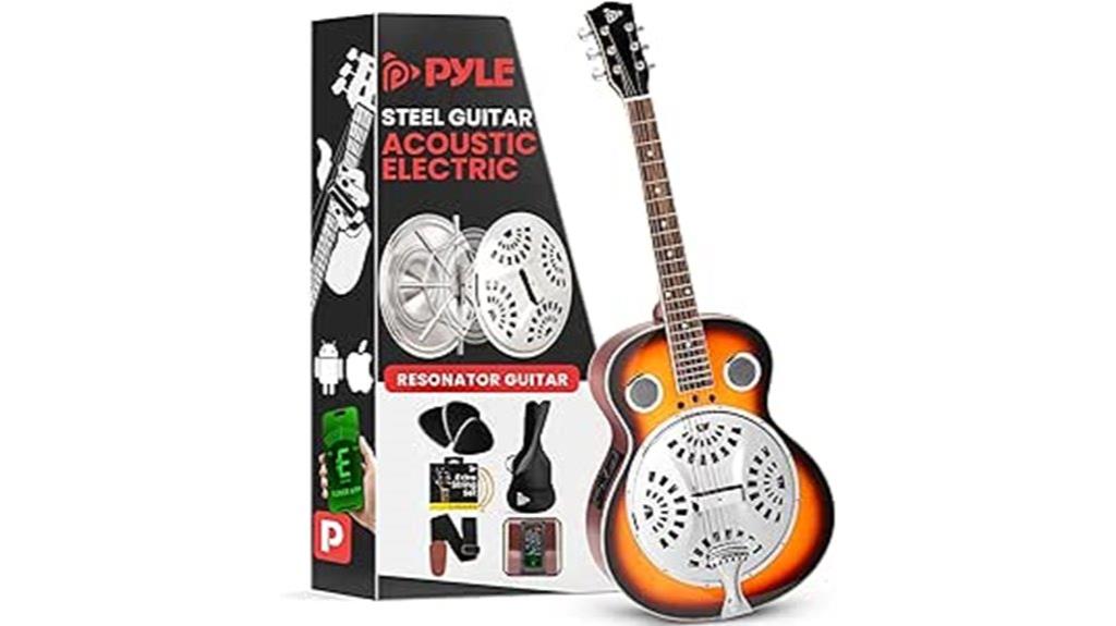 pyle electro acoustic guitar