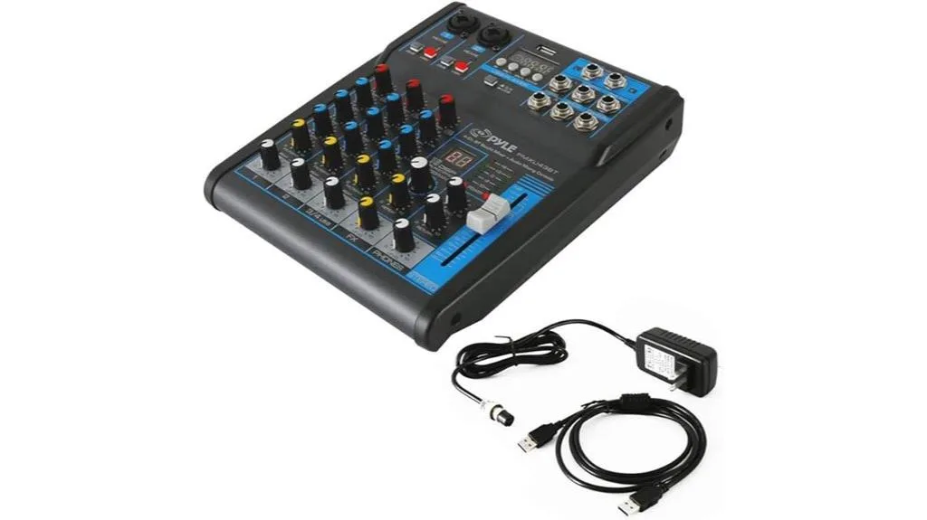 pyle professional audio mixer