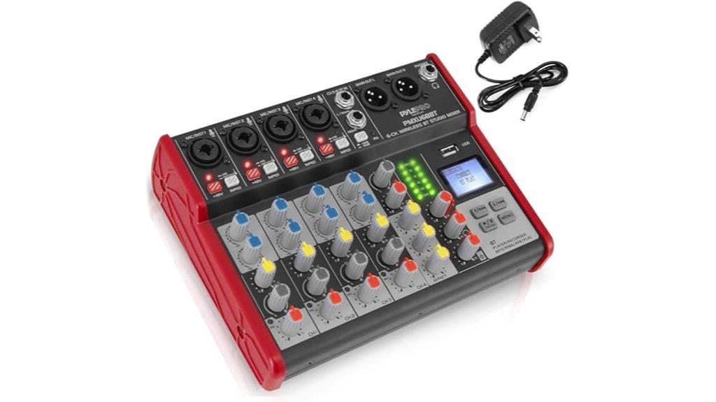 pyle studio mixer board