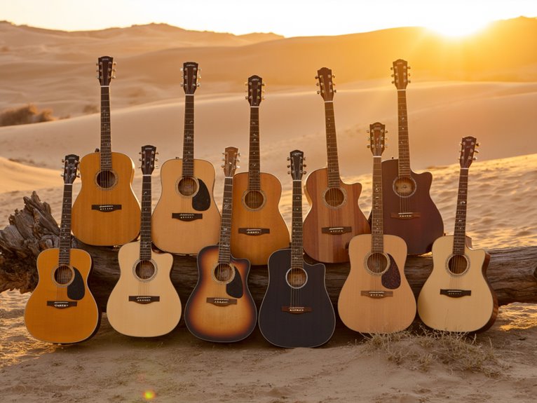 quality sound in travel guitars