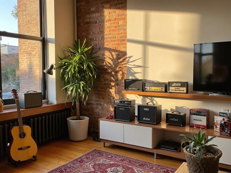 quiet guitar amps selection