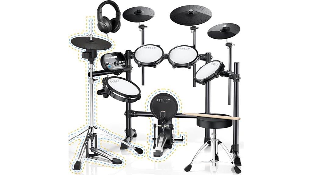 quiet mesh drum pads