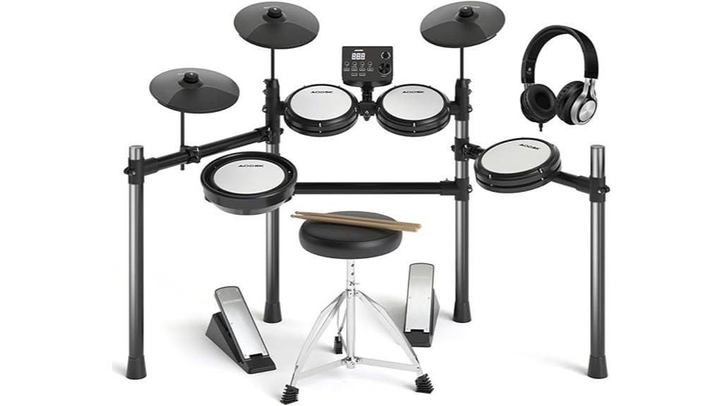 quiet mesh electric drum