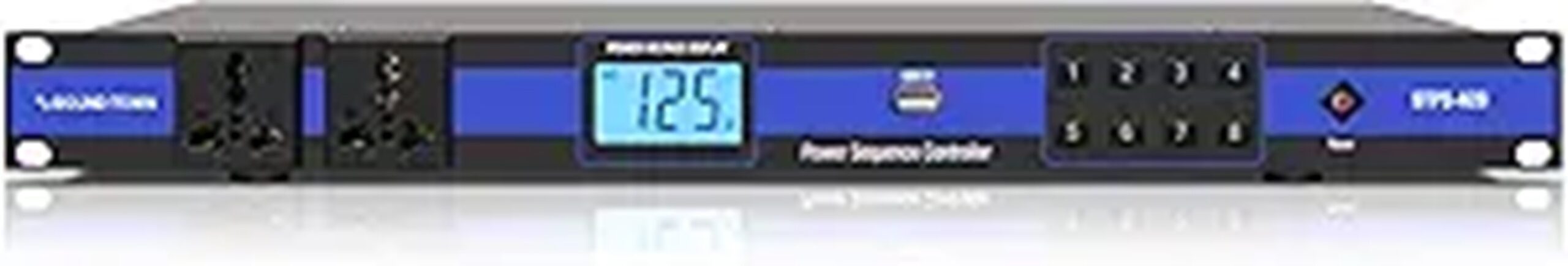rack mountable power conditioner outlets