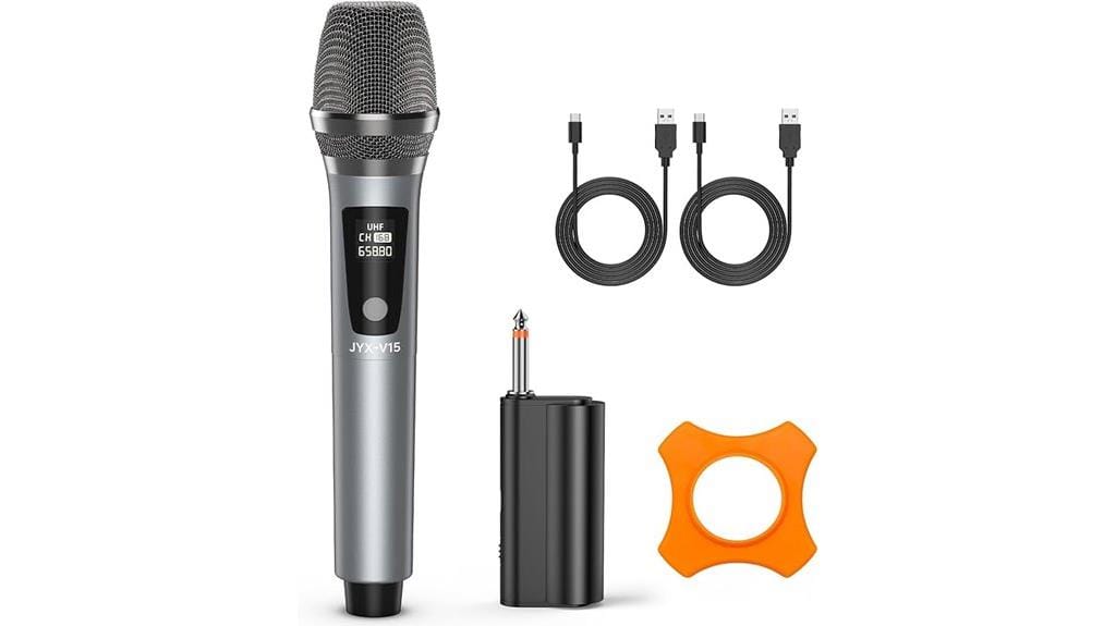 rechargeable wireless microphone system