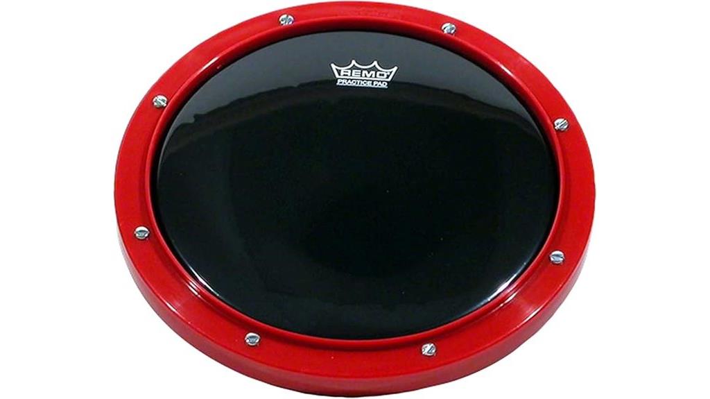 red tunable practice pad