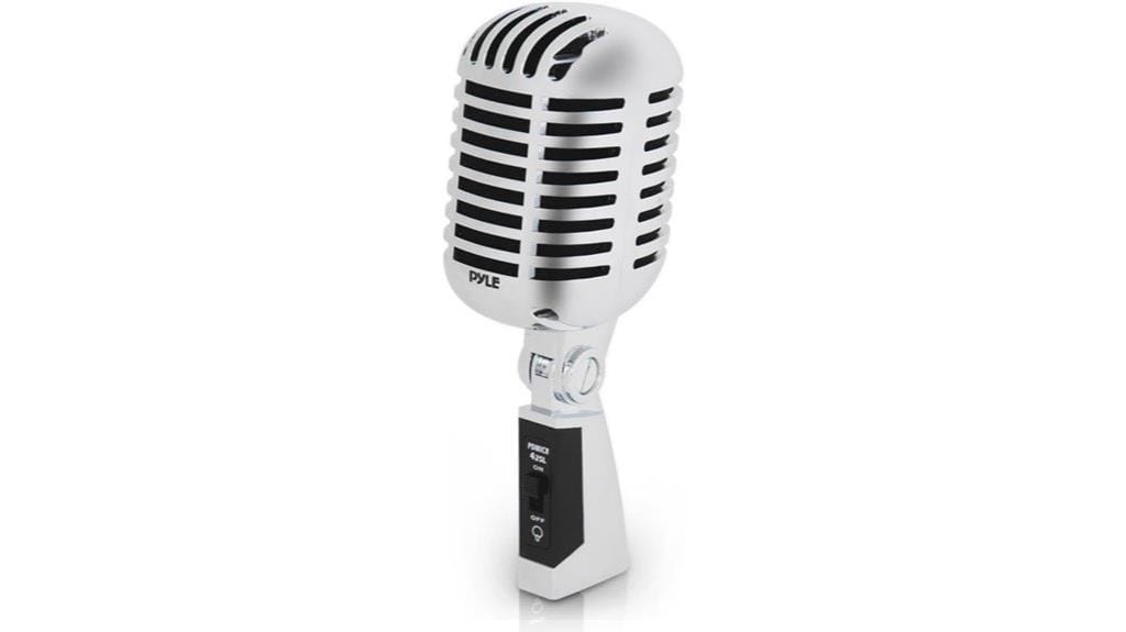 retro dynamic vocal microphone
