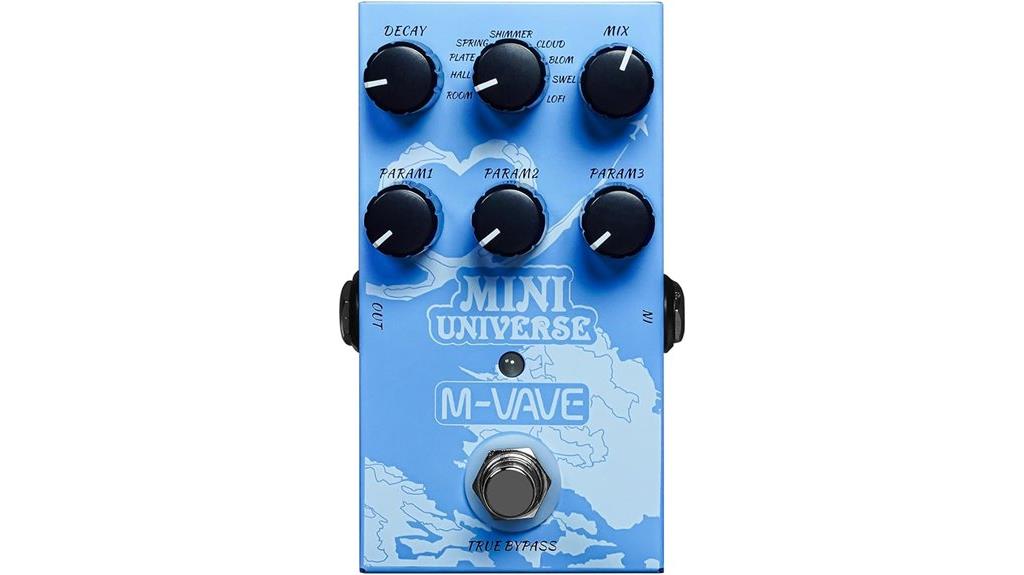 reverb guitar pedal effects