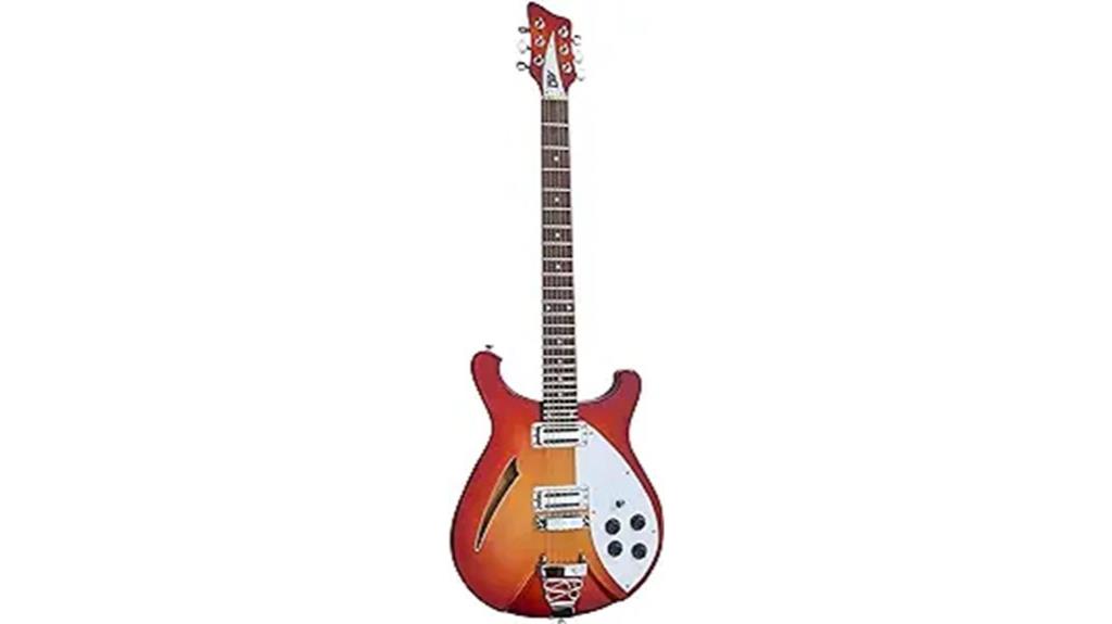 semi hollow electric guitar