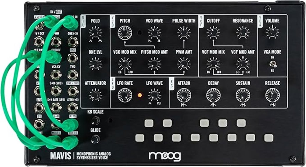 semi modular analog synthesizer kit