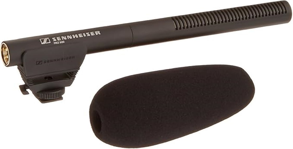 sennheiser shotgun microphone connector