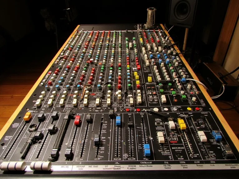 setting up recording mixer
