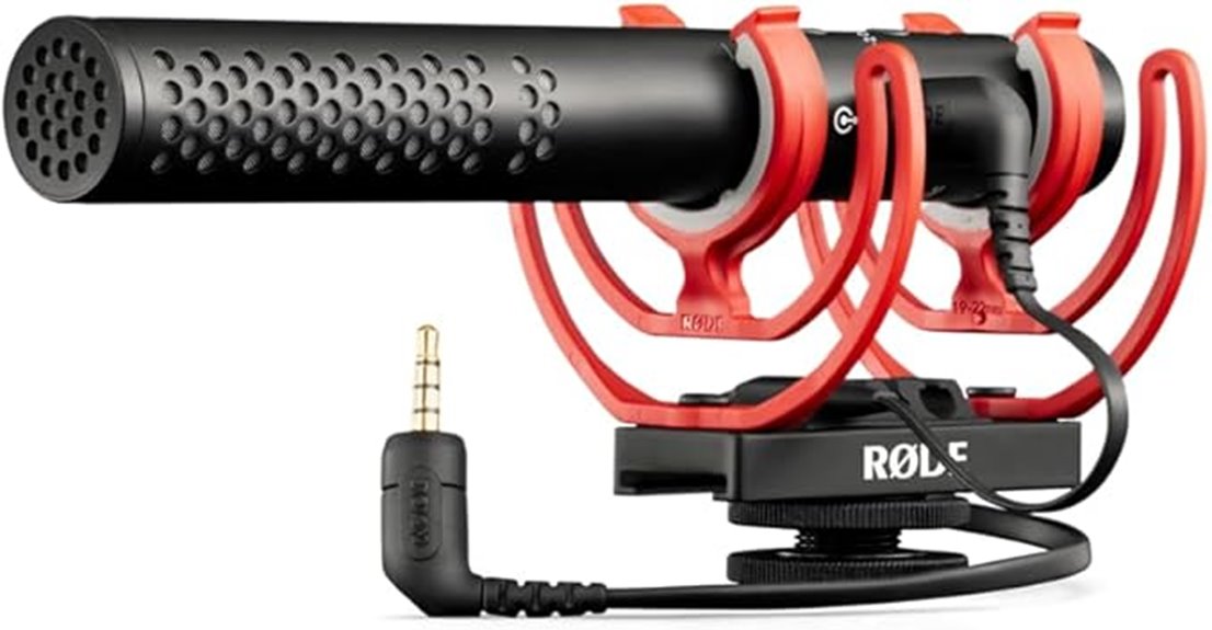 shotgun microphone for cameras