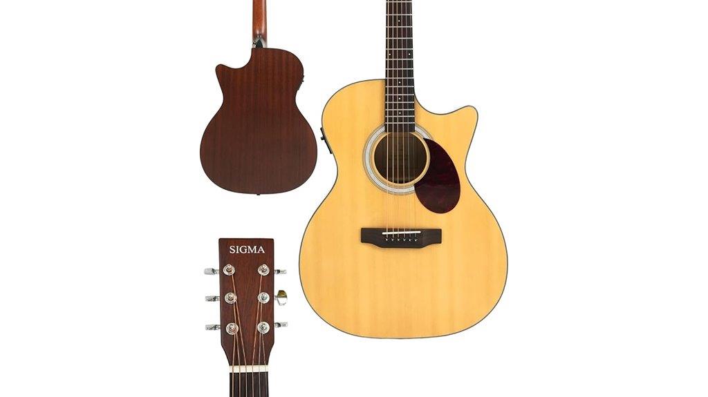 sigma acoustic electric guitar