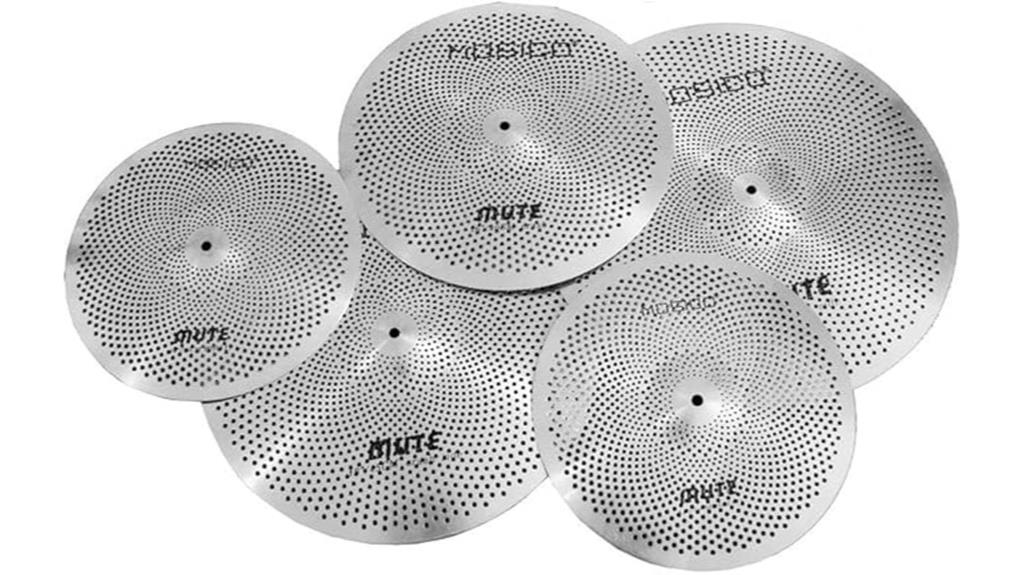 silent cymbals for drumming