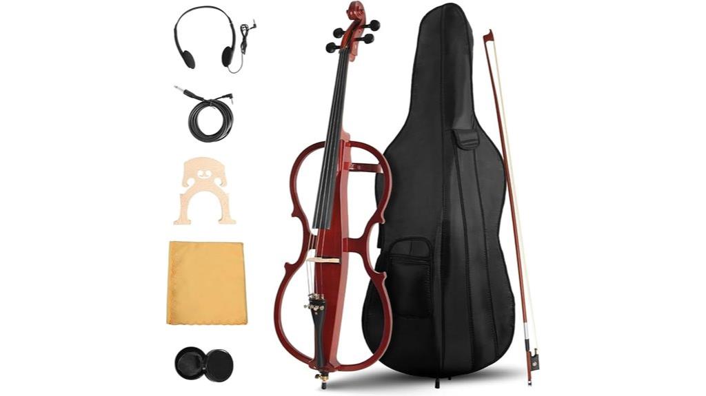silent electric practice cello