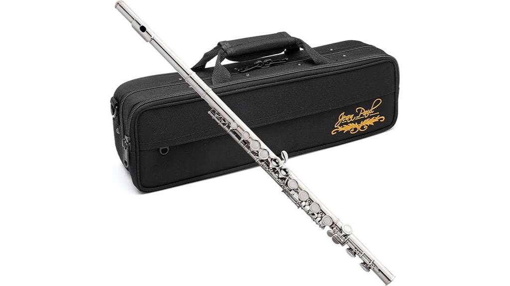 silver plated flute model