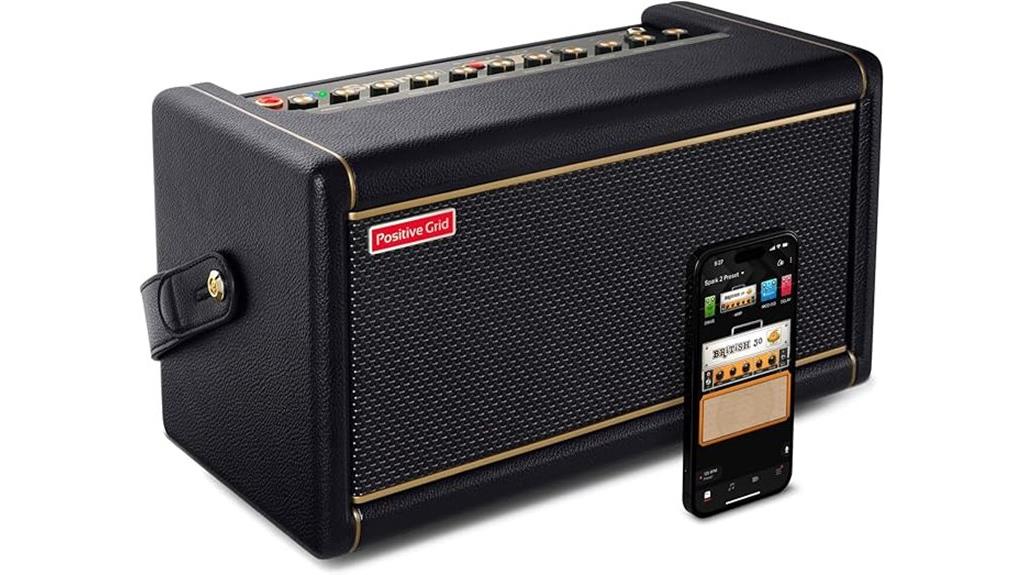 smart guitar practice amplifier