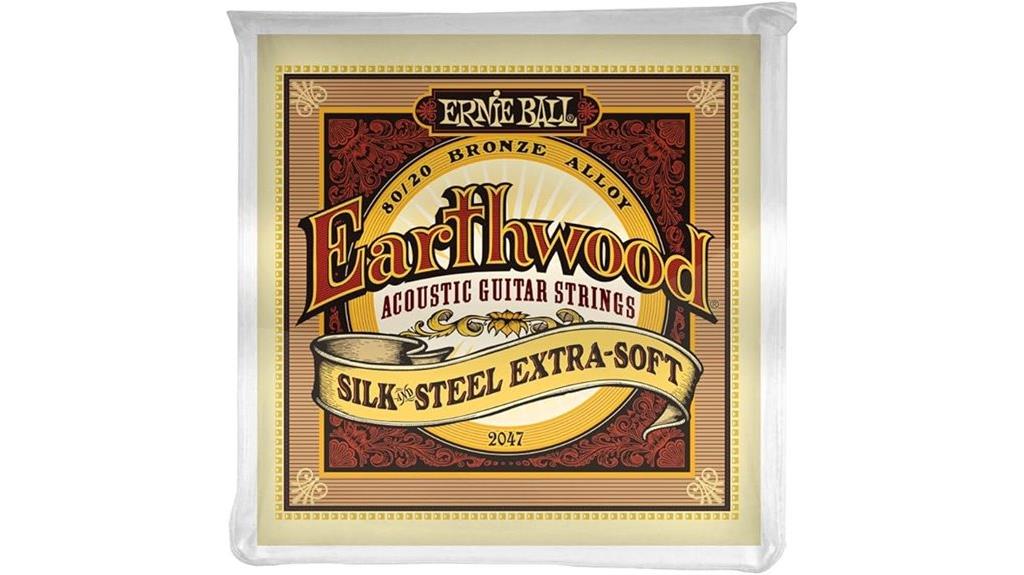 soft acoustic guitar strings