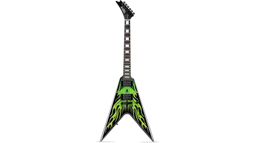 solid body electric guitar