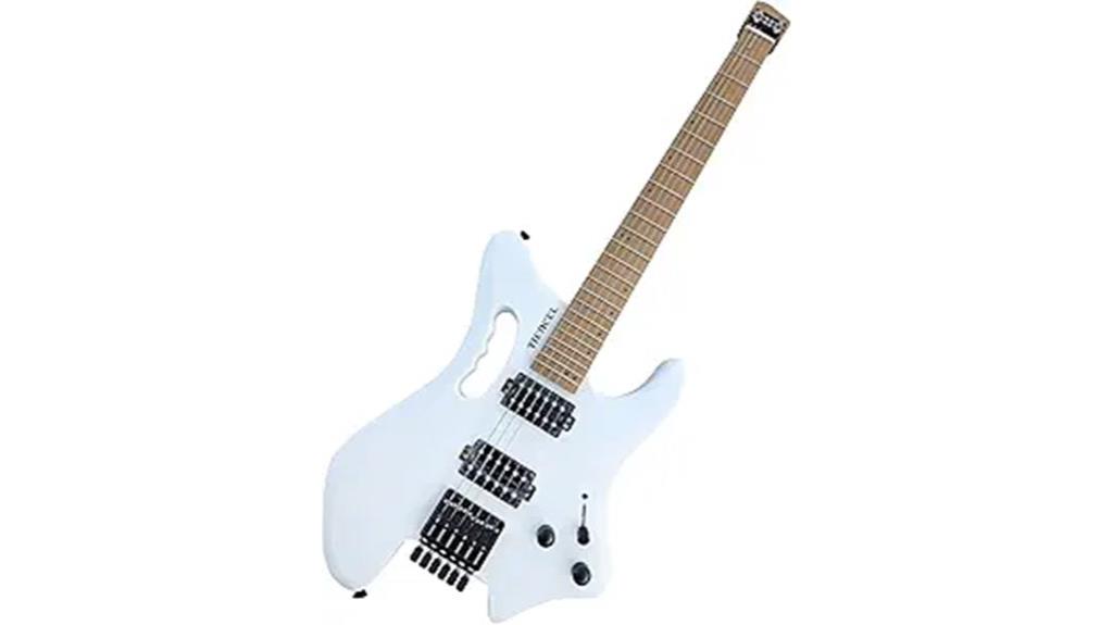 solid body electric guitar