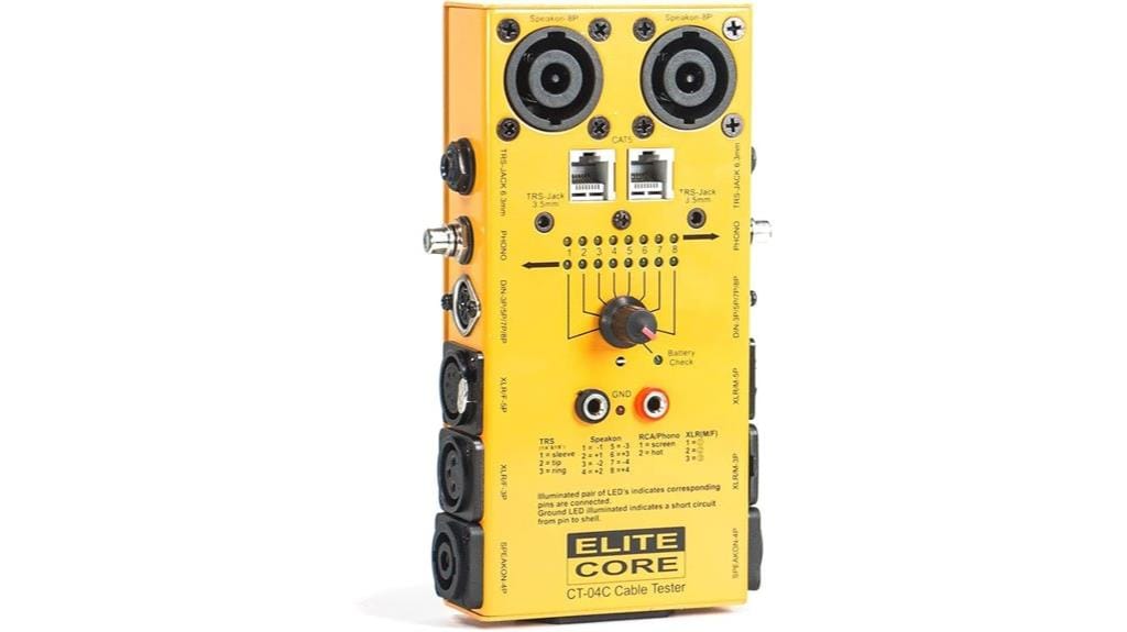 speaker cable testing device