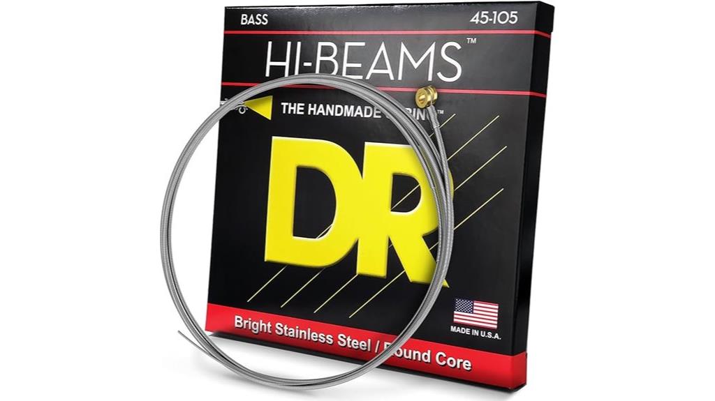 stainless steel bass guitar strings
