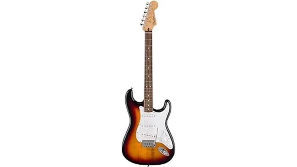 standard stratocaster sunburst guitar