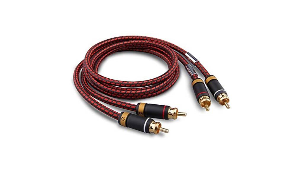 stereo audio cable 3 feet