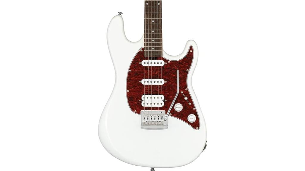 sterling cutlass hss guitar