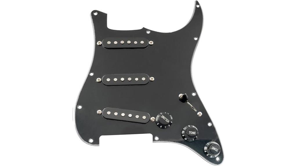 strat style guitar pickguard