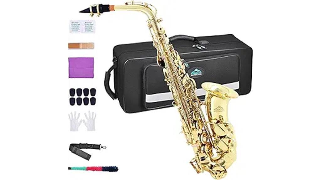 student alto saxophone kit