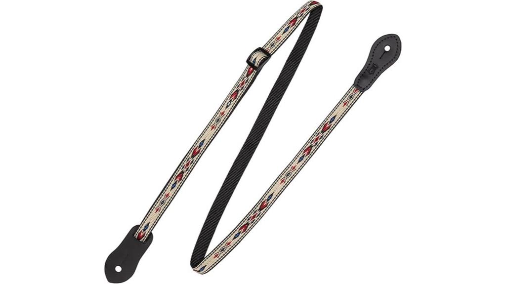 stylish instrument strap option