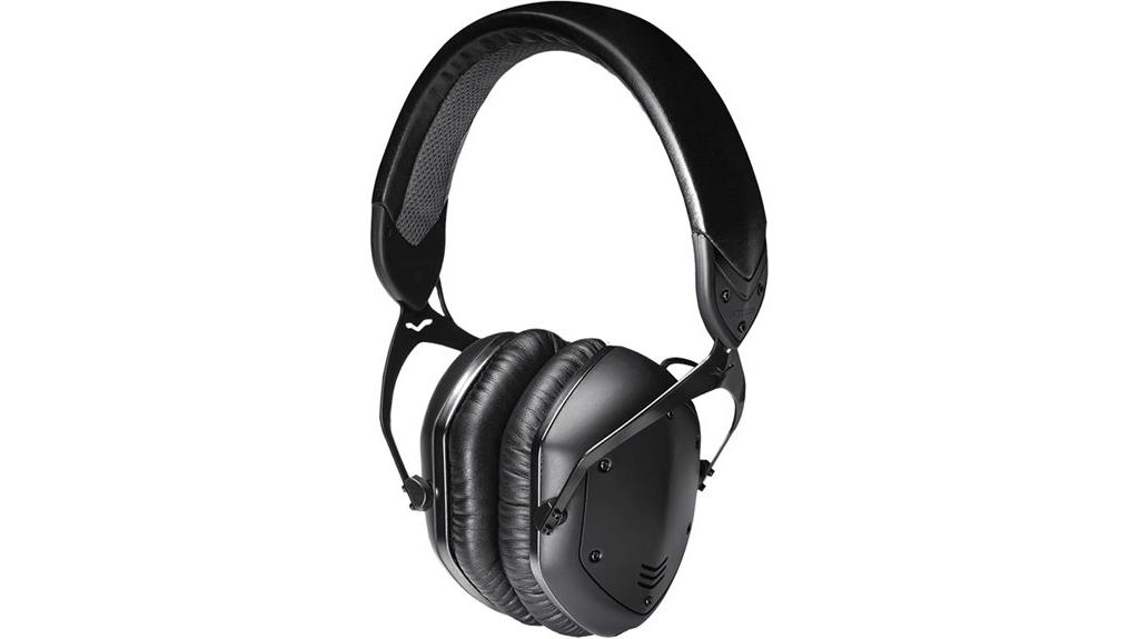 stylish over ear metal headphones